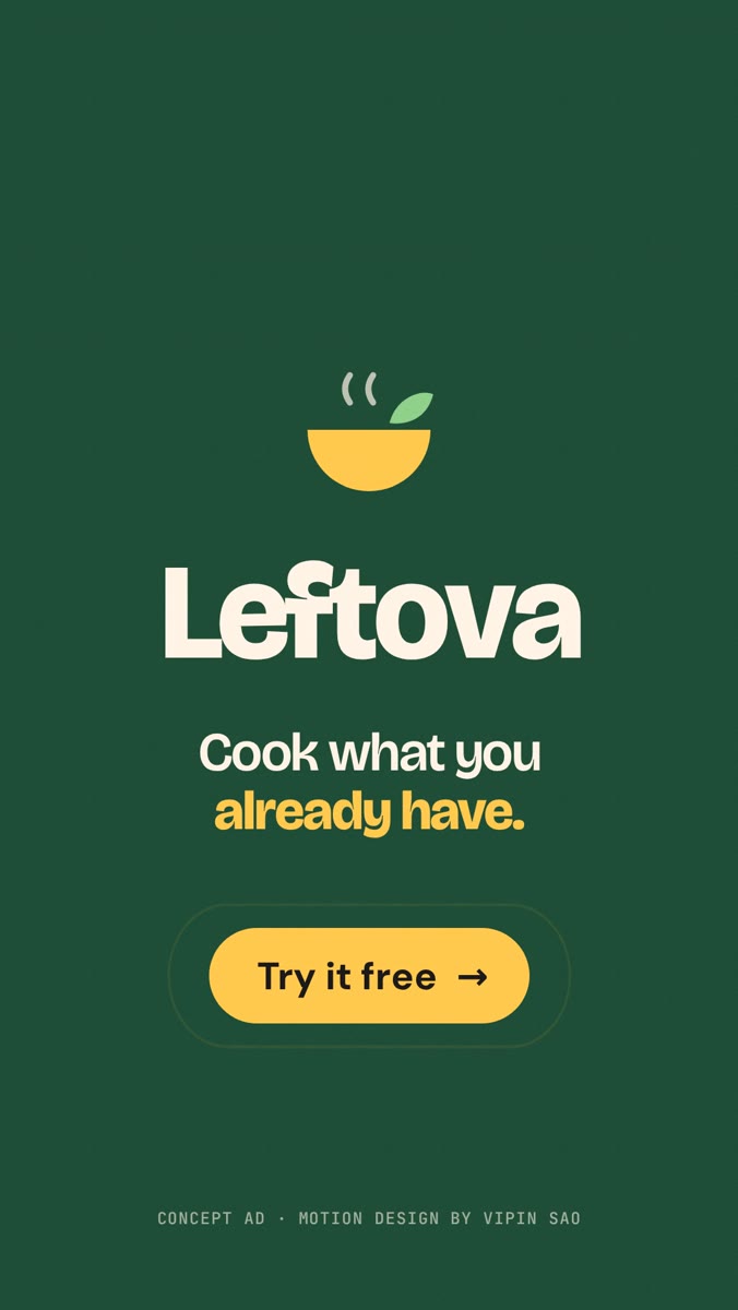 One clear call to action, still from the Leftova video